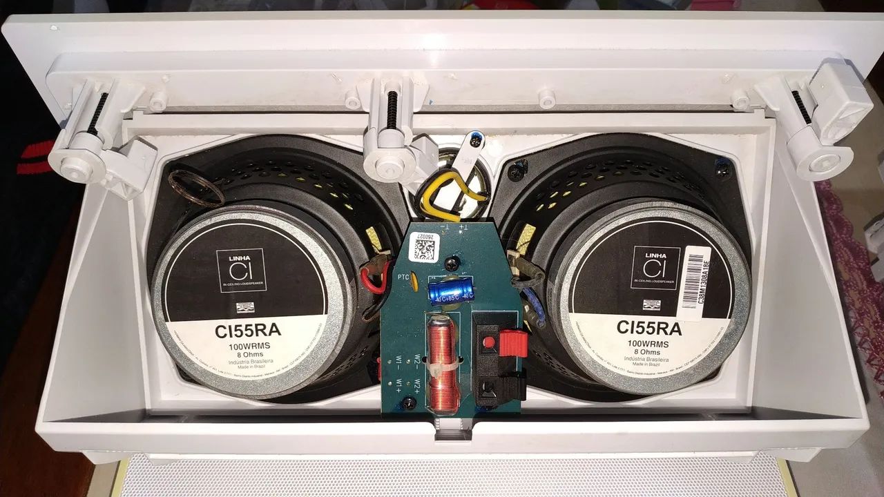 Caixa de Som JBL CI8R PLUS KIT com 5 caixas para embutir  - Foto 5