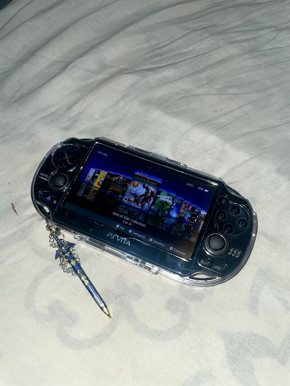 Psvita desbloqueado com cartão de 128gb - Consoles de Vídeo Game