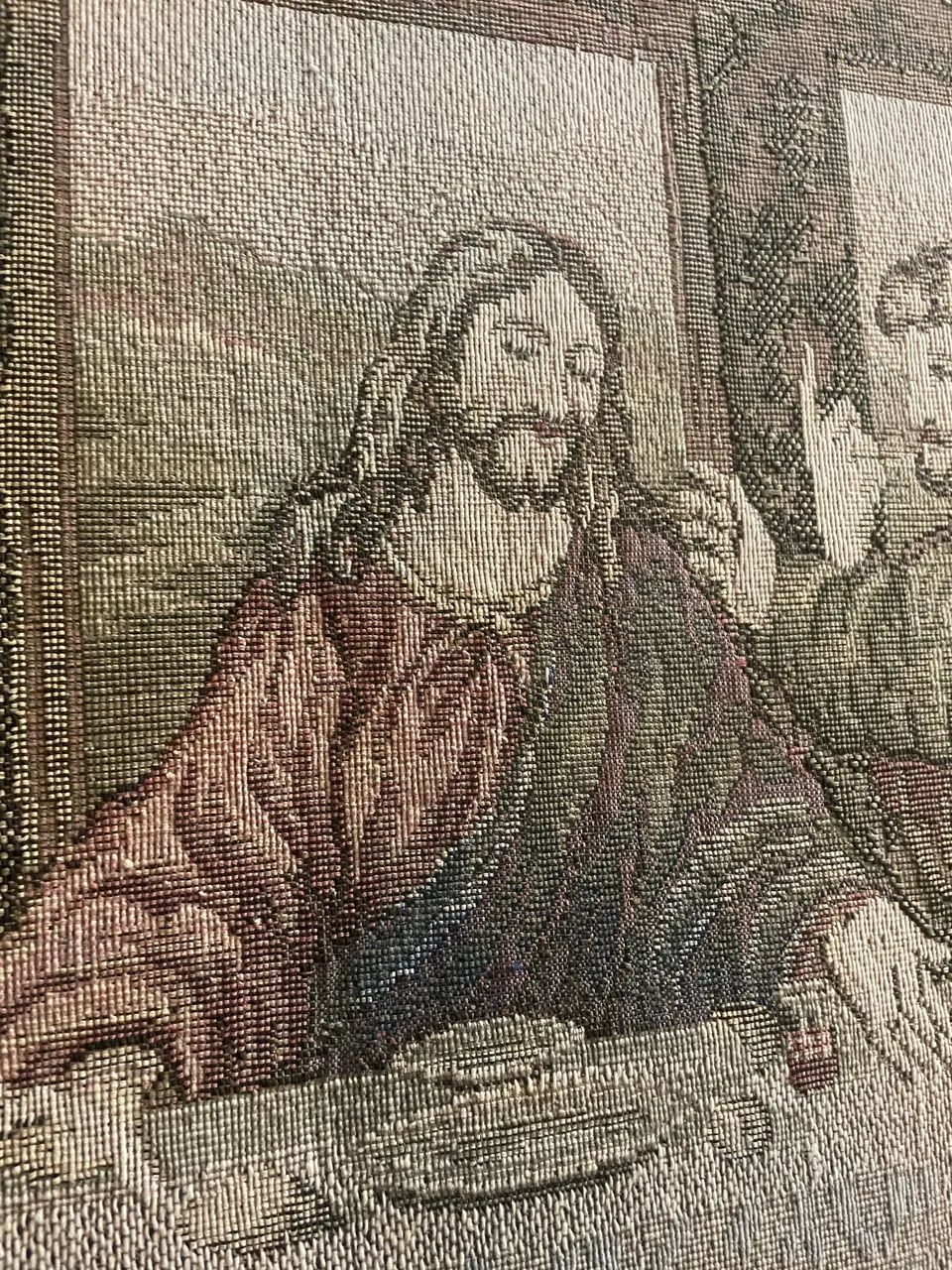 Tapeçaria ? A ceia de Cristo ?gobelin - Foto 3
