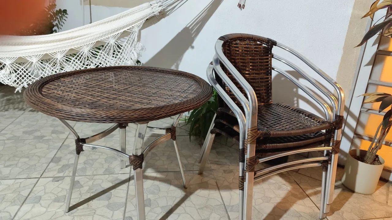 Mesa com 4 cadeiras (área externa) - Foto 5