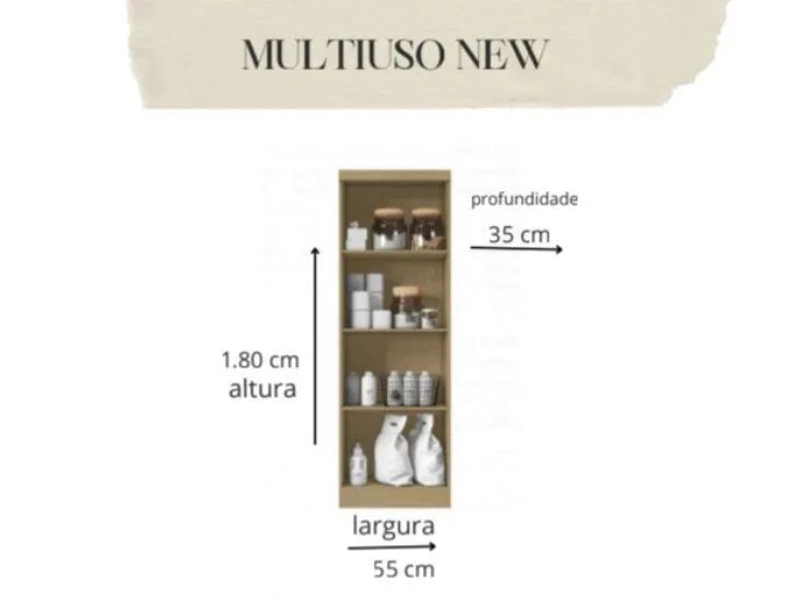 Multiuso new ótimo para organizar seus ambiente  - Foto 2
