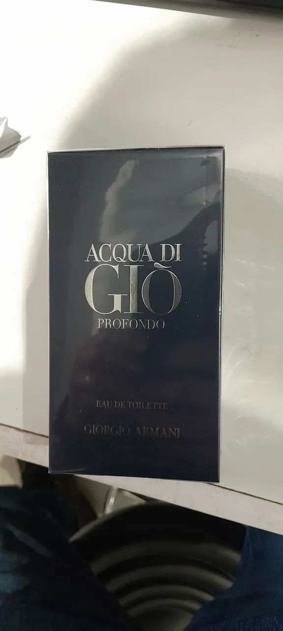 Perfume Acqua di gio profondo 100ml lacrado (original) - Foto 2