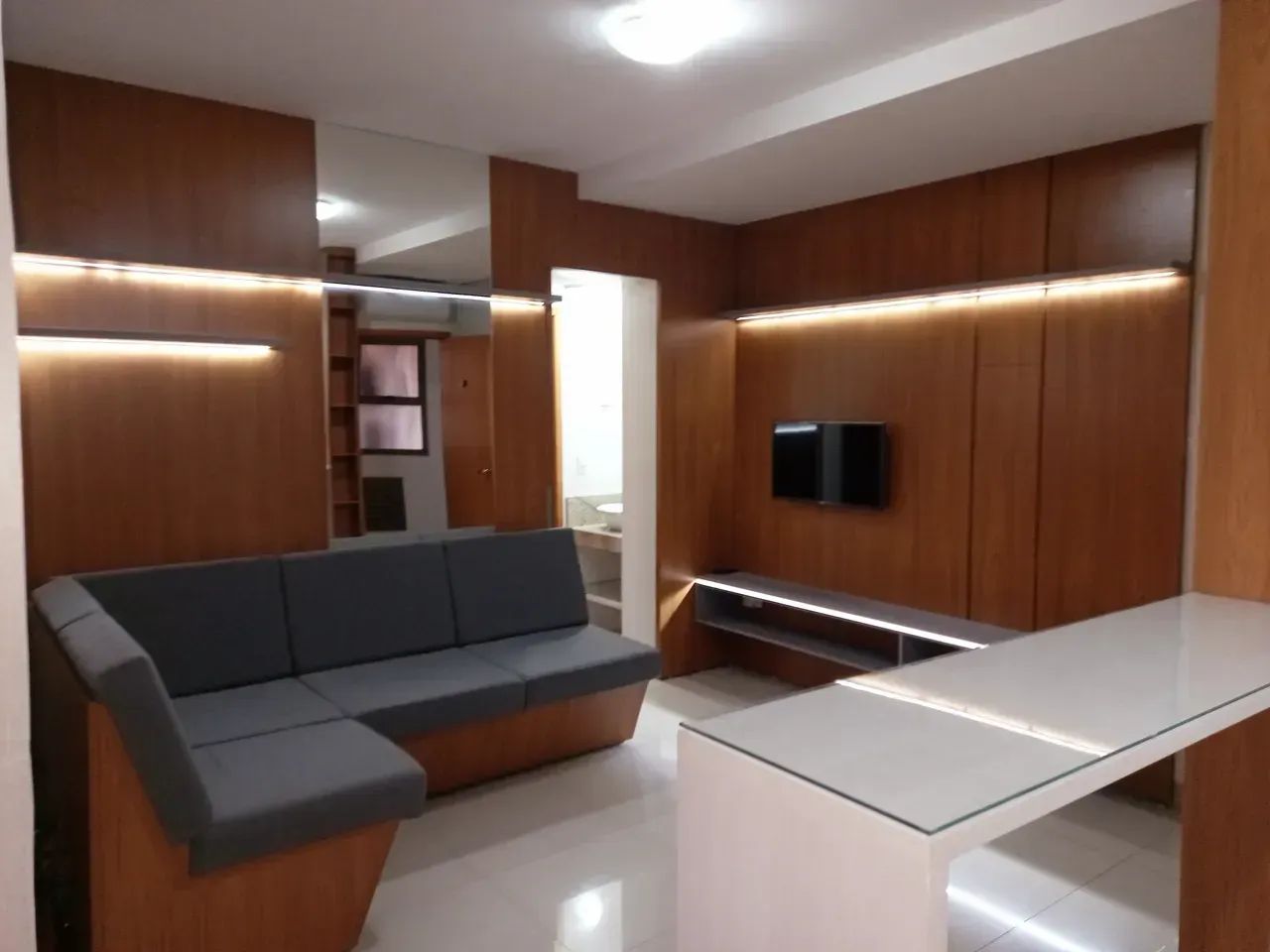 Apartamento 1 Quarto Mobiliado 105 Norte - Foto 4