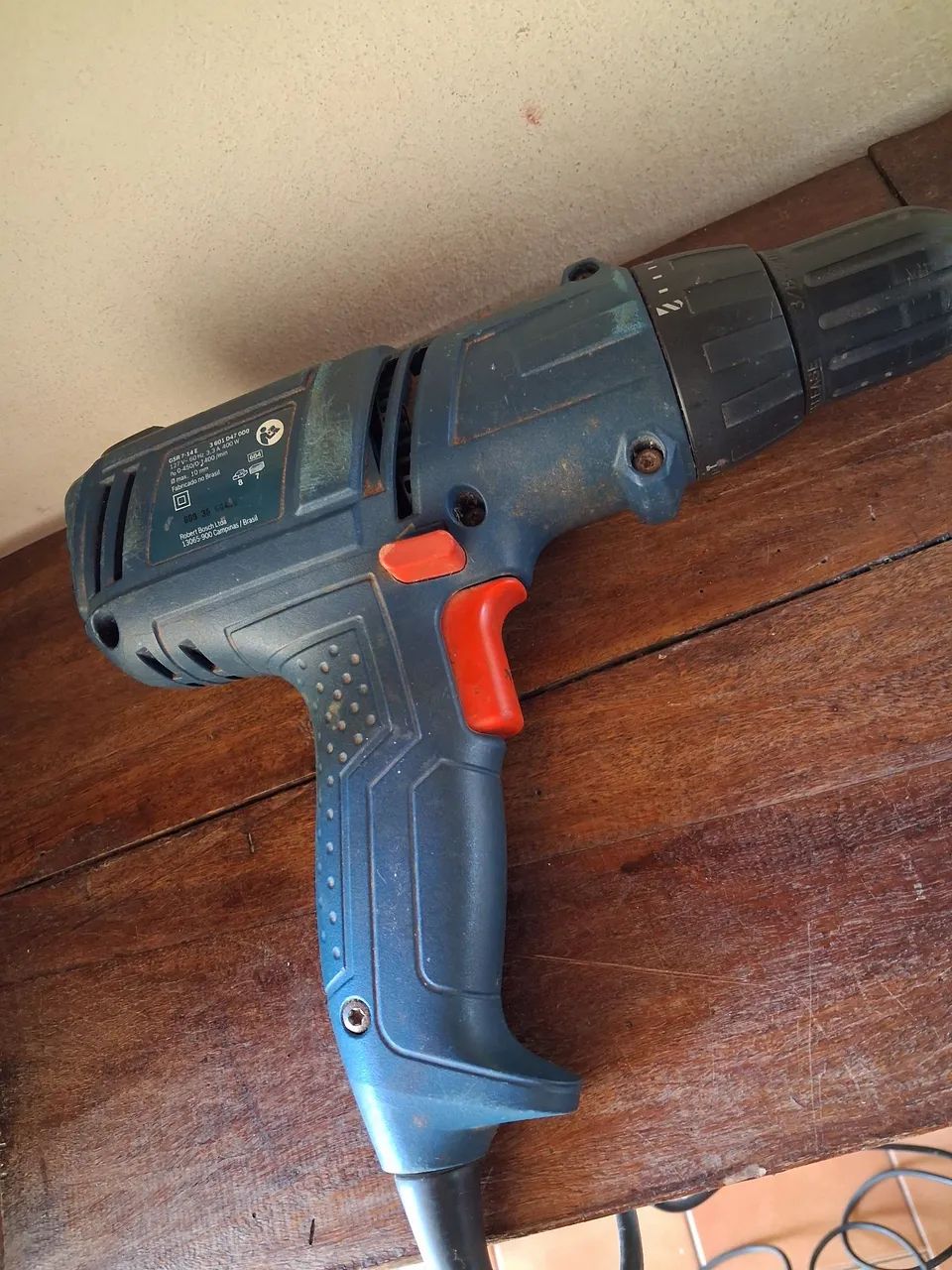 Furadeira Parafusadeira Elétrica De 10mm Bosch GSR 7-14 - Foto 4
