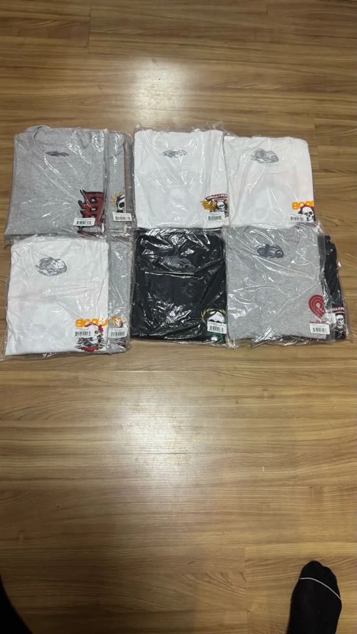 Camisetas de skate Powell peralta e bones atacado 149.00 - Foto 4