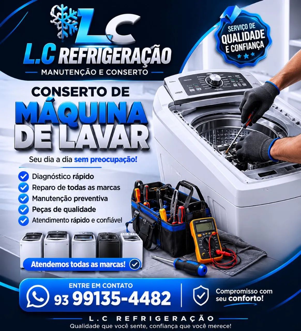 Conserto de máquina de lavar!