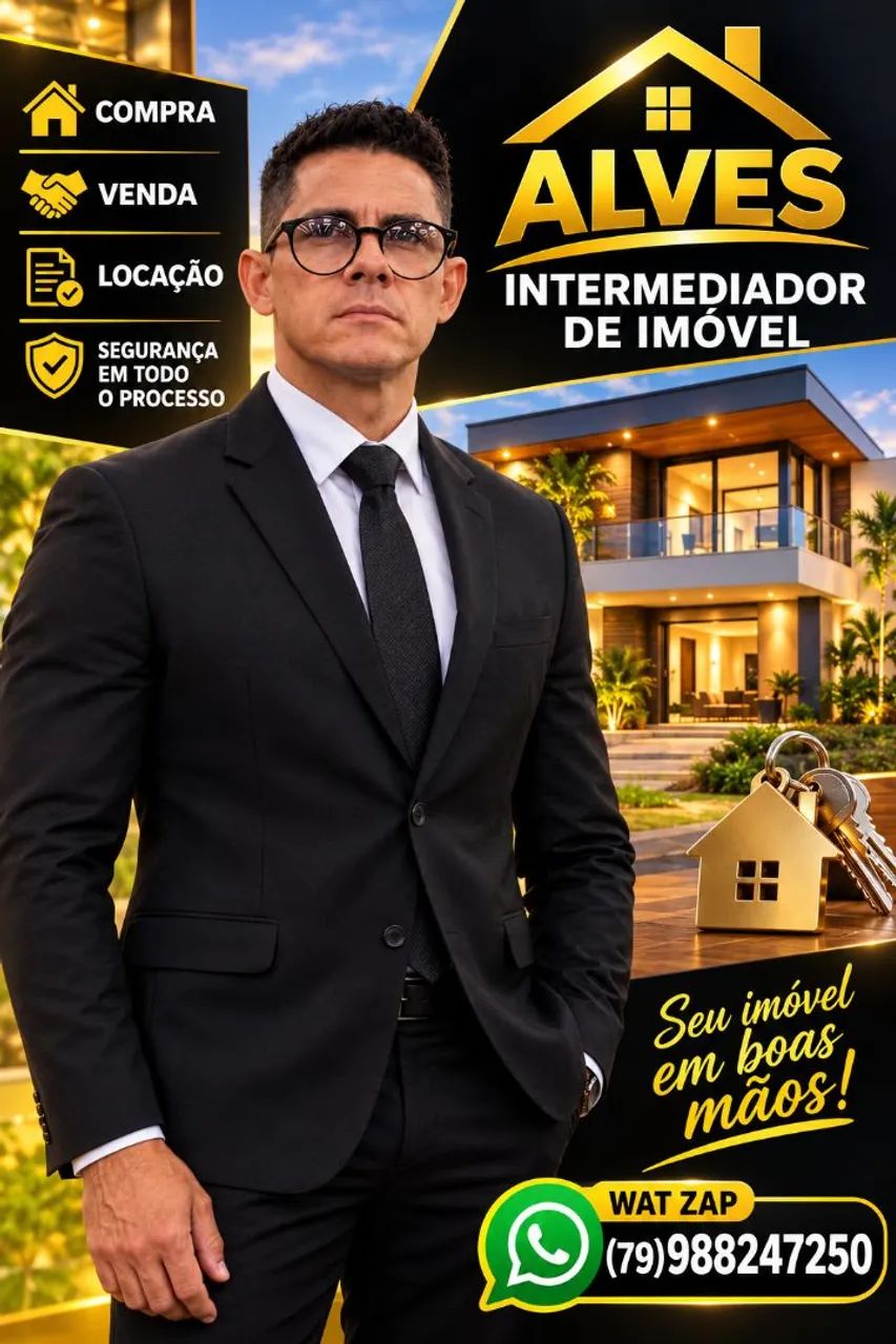 INTERMEDIADOR DE IMÓVEL COBRO APENAS 3% 