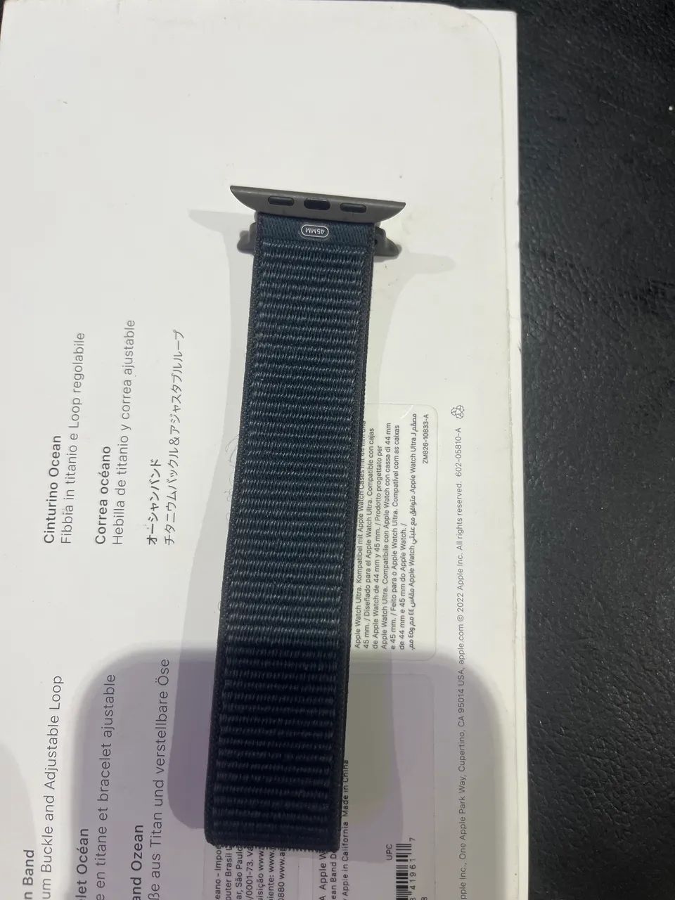 Pulseira Apple Watch 45mm nova sem uso original