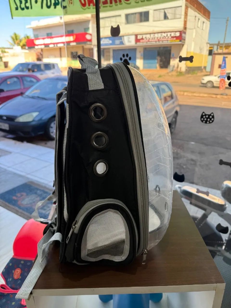 Mochila de transporte pet nova  - Foto 3