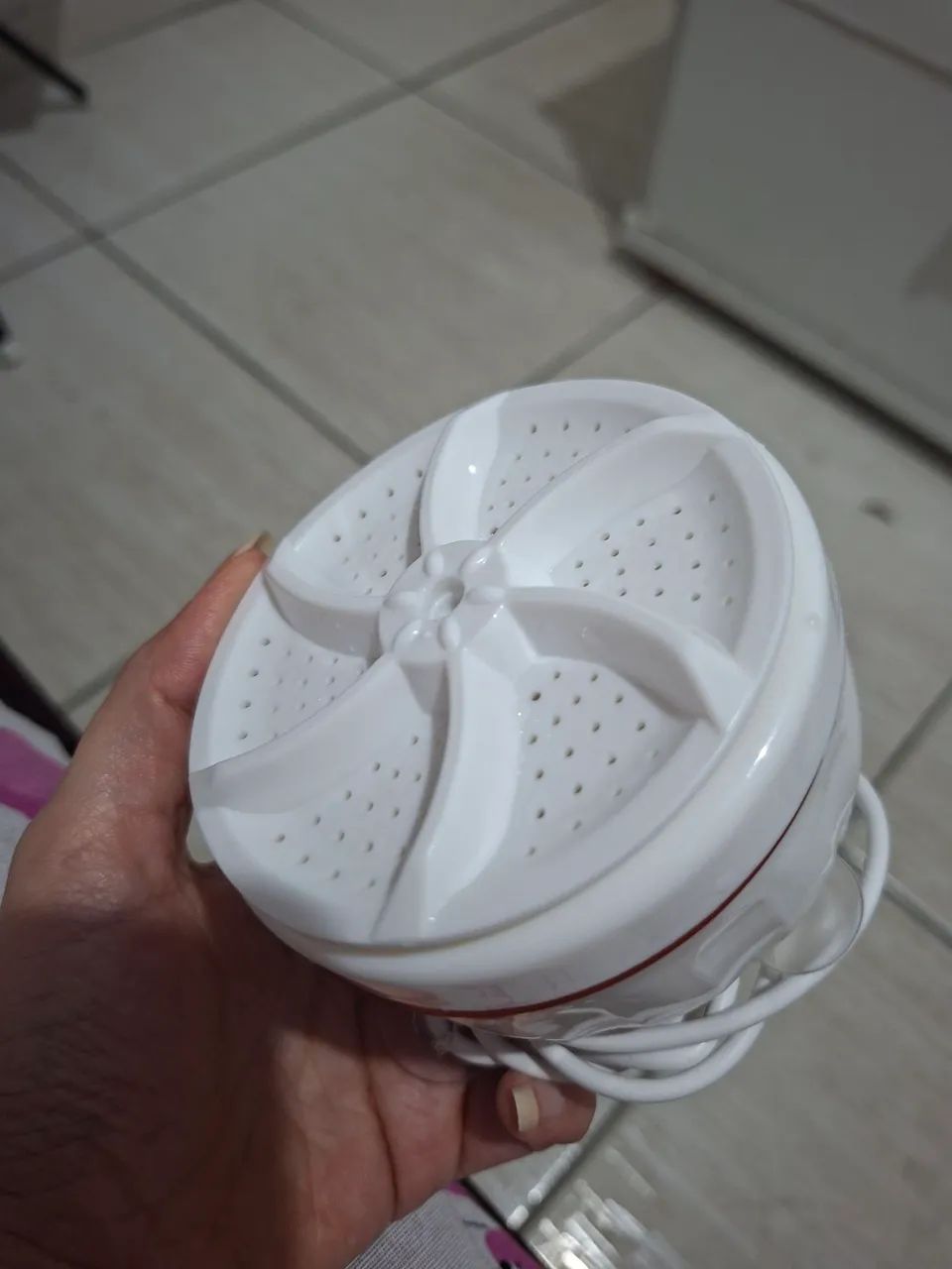 Mini máquina de lavar roupas - Foto 5