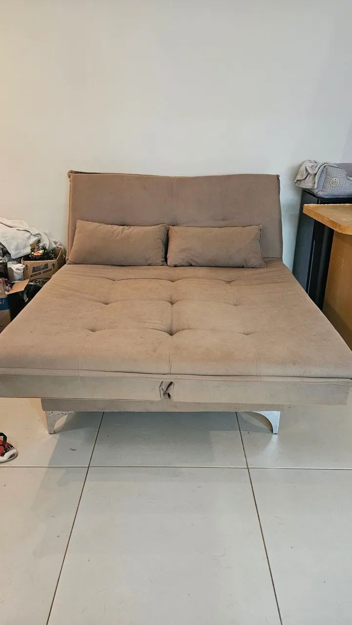 Sofa cama reclinável 2 lugares
