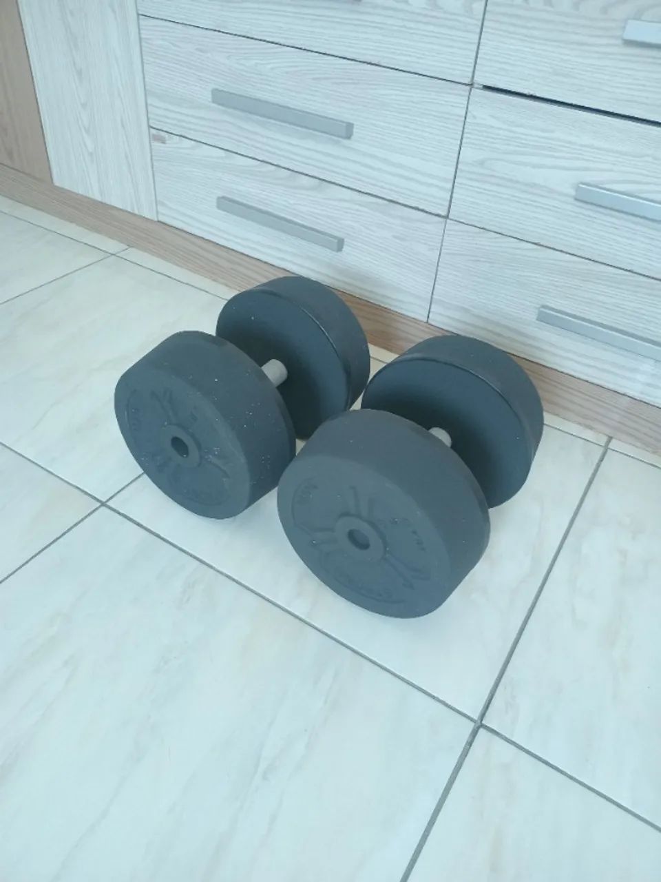 Par de Halteres 10kg - Foto 2