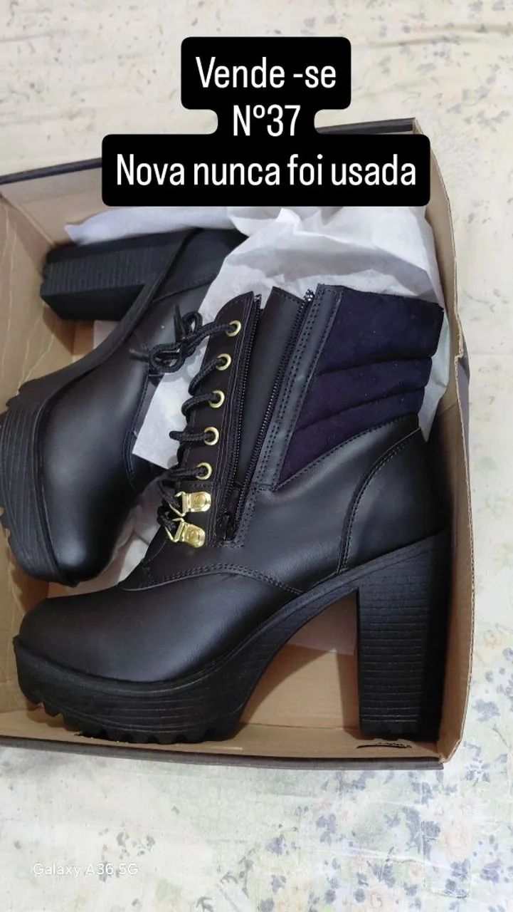 Vende-se bota nova nunca usada - Foto 2