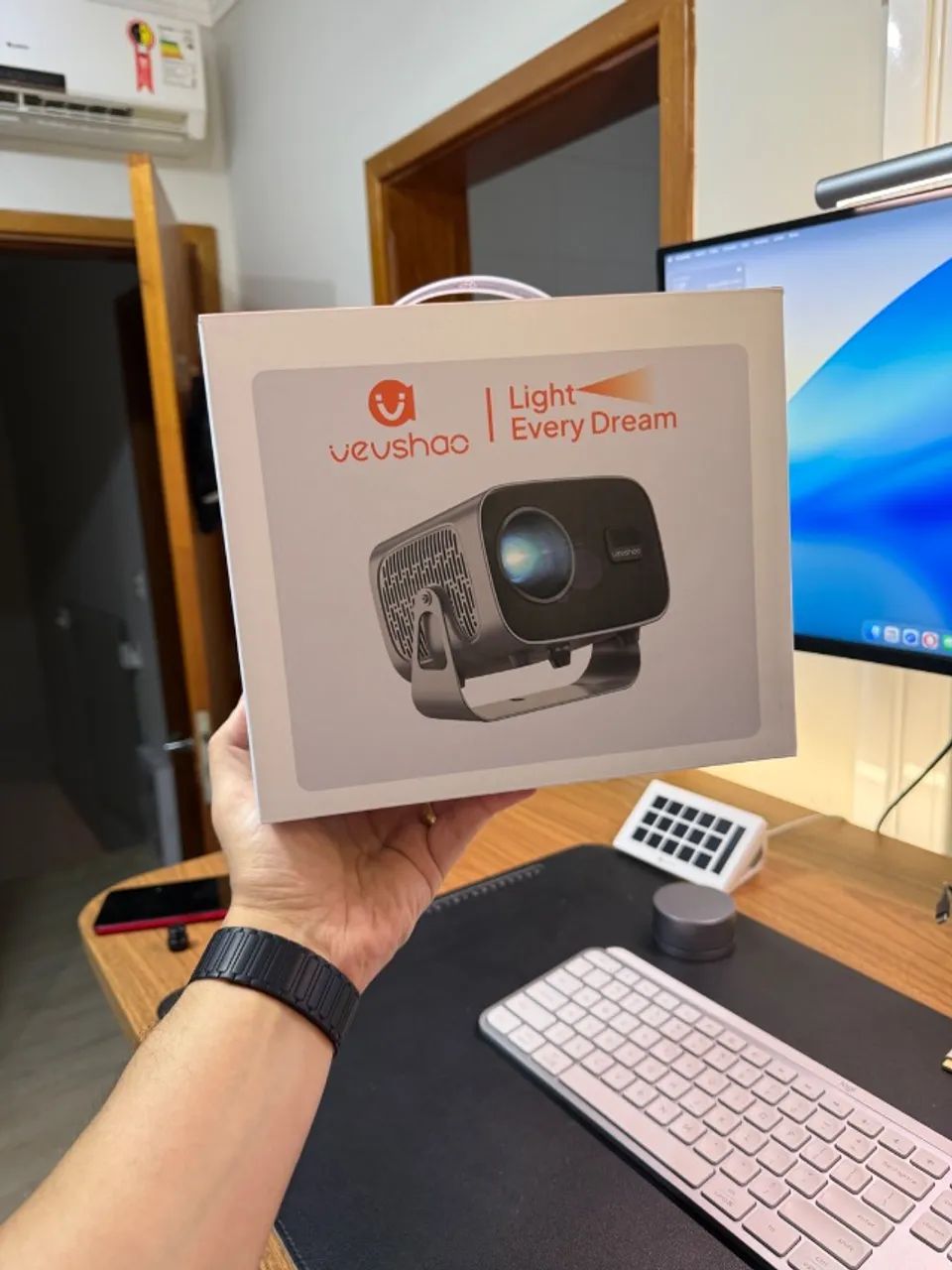 Projetor Vevshao A12 Mini (4k, android11) - Foto 2
