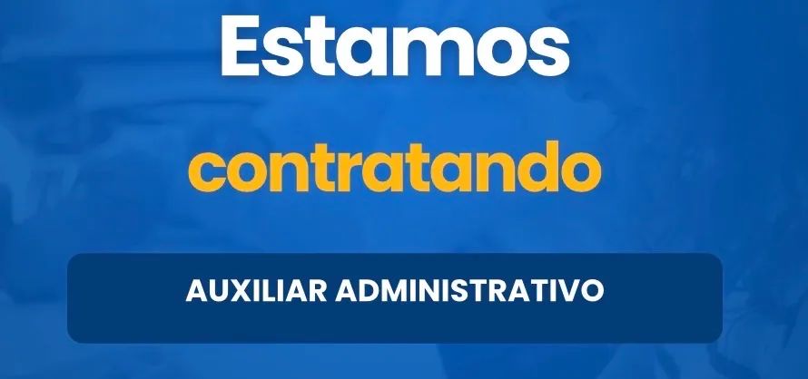 Vaga para Auxiliar Administrativo 