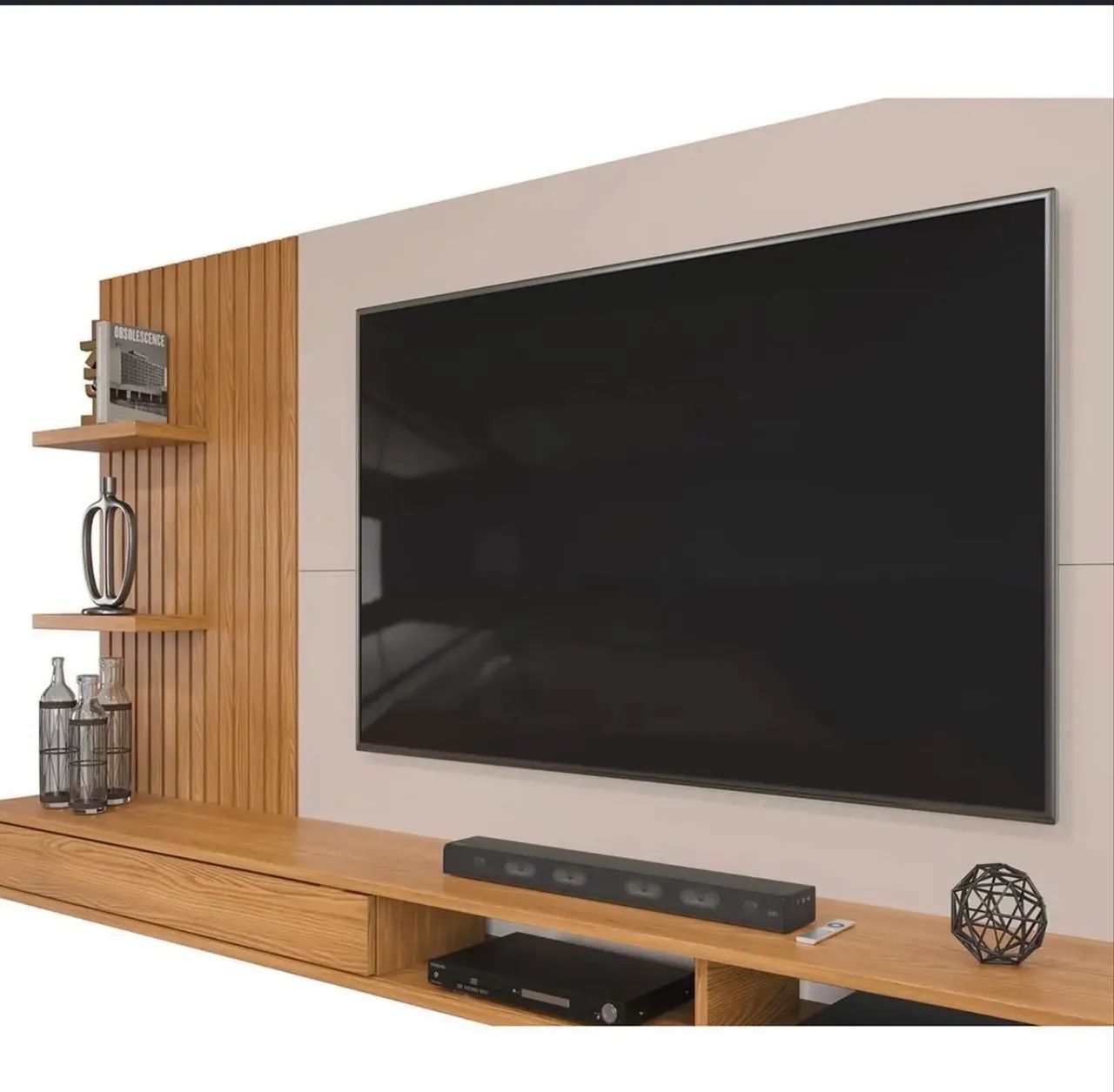 RACK PARA TV- DE 32 a 60 POLEGADAS-SEMI NOVO - Foto 3