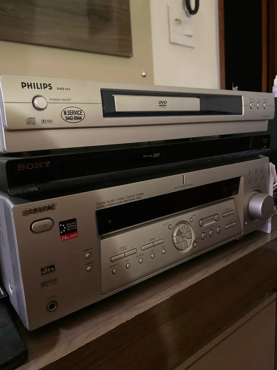 SONY com conexão via Bluetooth  + DVD + BLU RAY  completo  - Foto 2