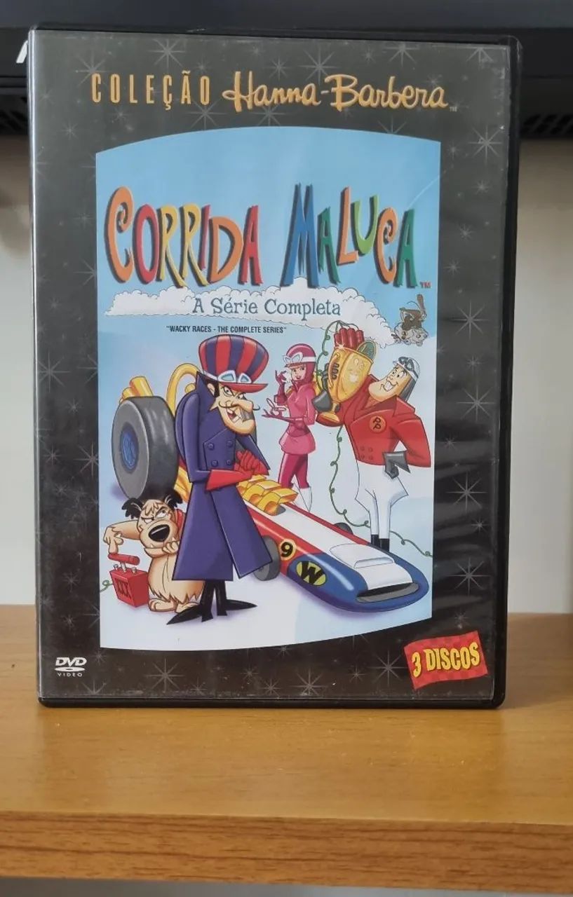 DVD CORRIDA MALUCA - HANNA BARBERA 