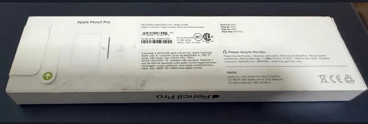 Apple Pencil Pro【箱無し】 Apple Pencil Proの箱にデザインがない？ : r/ipad