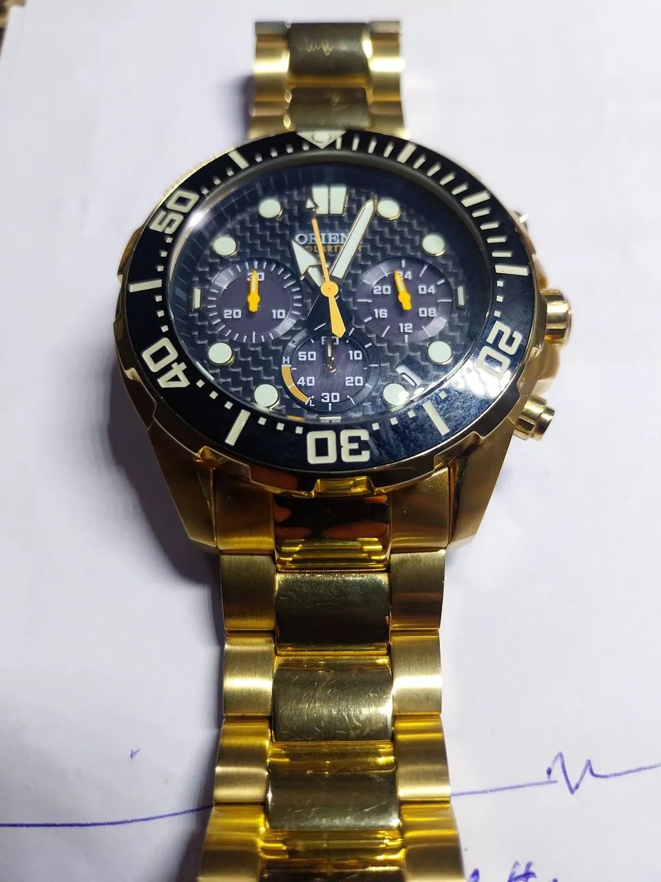 Lindo ORIENT SOLARTECH CRONO. - Foto 2