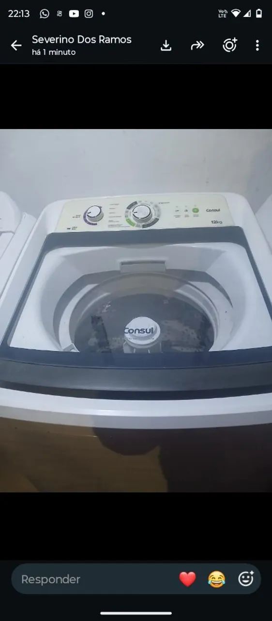 Máquina concul com garantia 