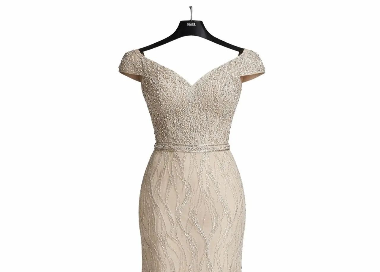 Vestido bege - Foto 2