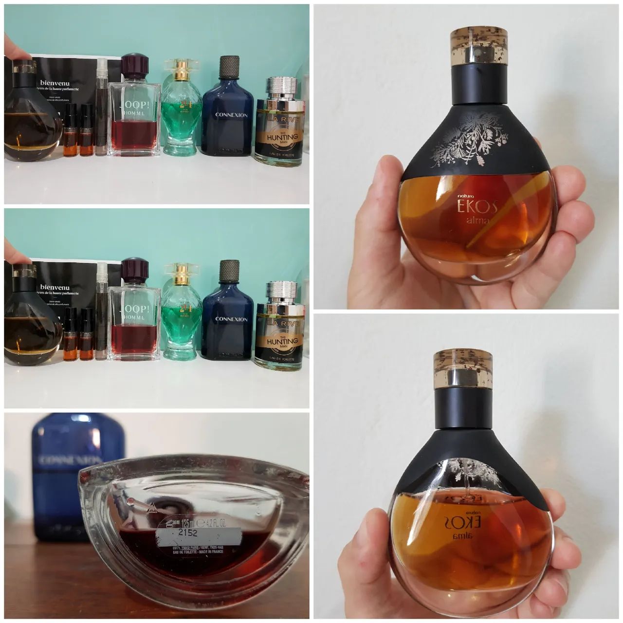 Super kit de perfumes, limpa coleção.