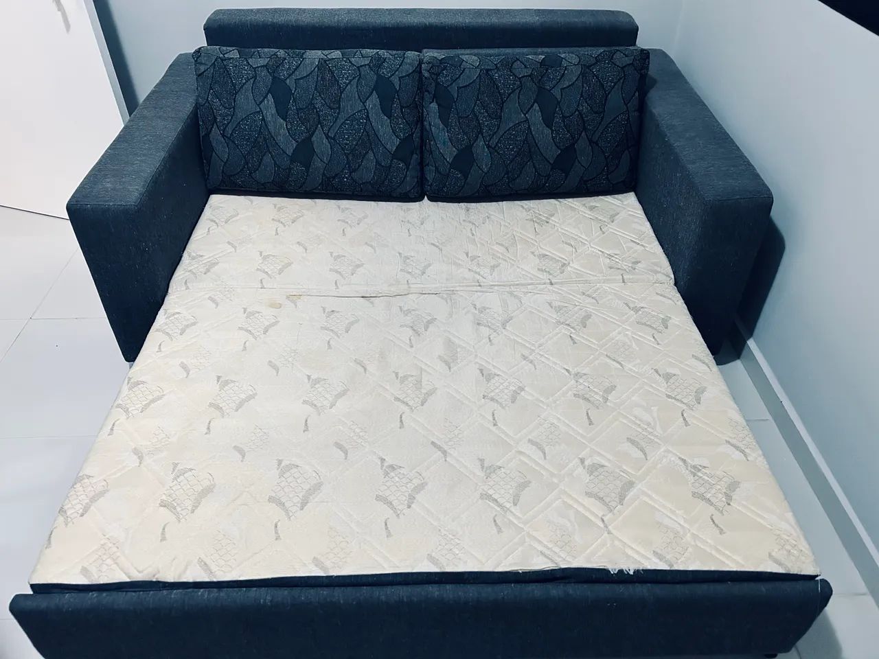 Sofá cama ótimo estado de conservação, limpo pouco uso. - Foto 2