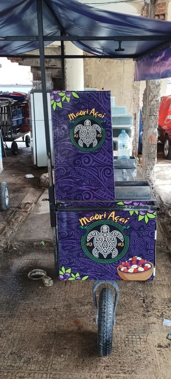 Carrinho de Açai