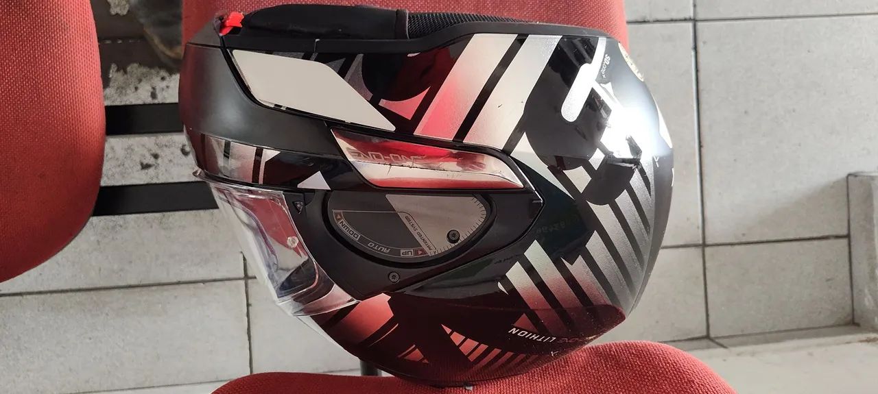 Capacete Shark Evo One Escamoteável  - Foto 4