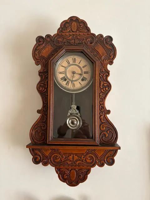RELÓGIO DE PAREDE ANSONIA Séc XIX