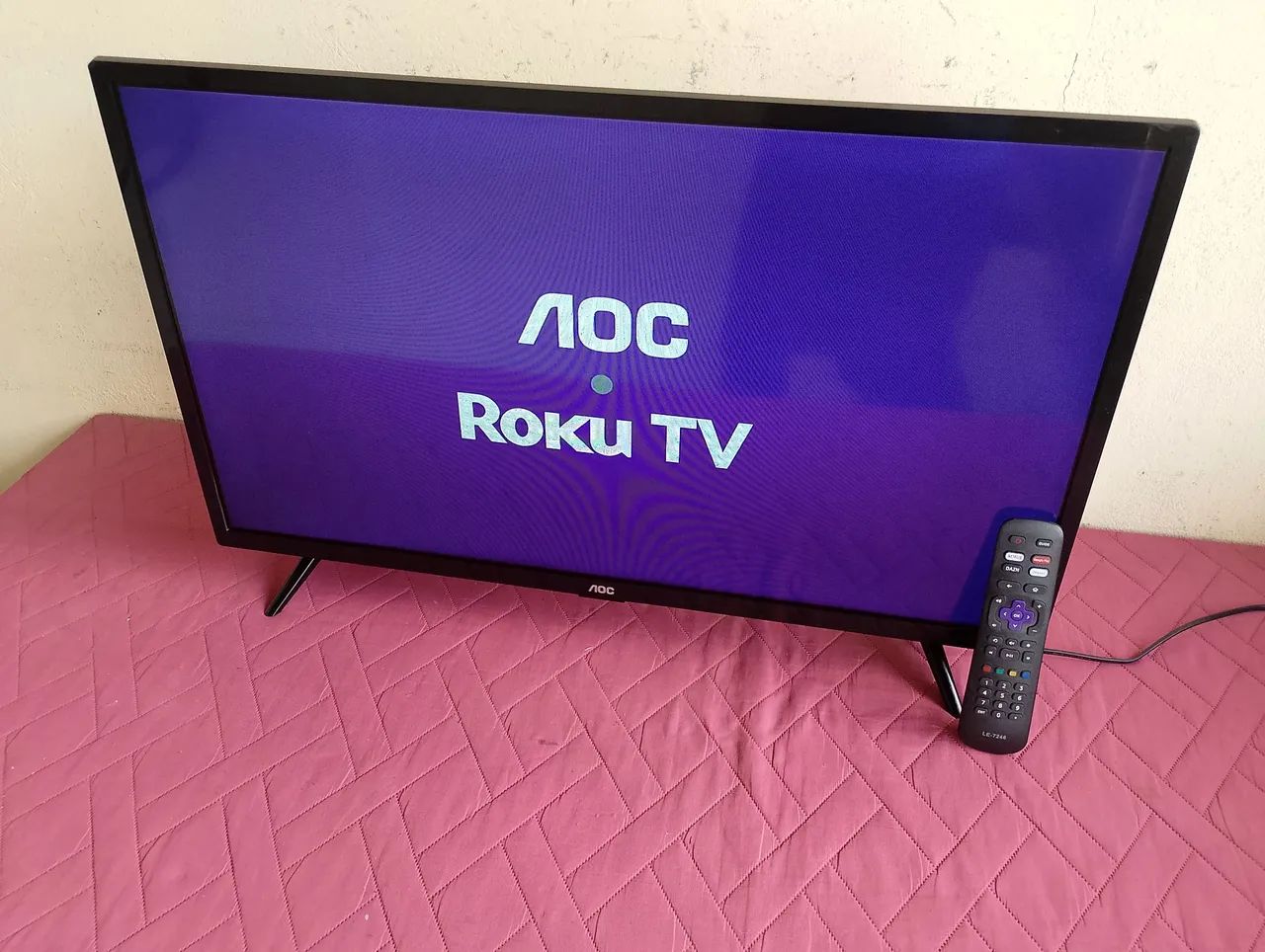 Smartv tv AOC Roku 32 polegadas 