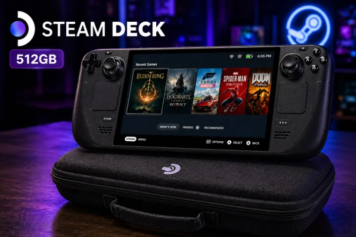 Steam deck OLED 512 - Consoles de Vídeo Game - Morada de