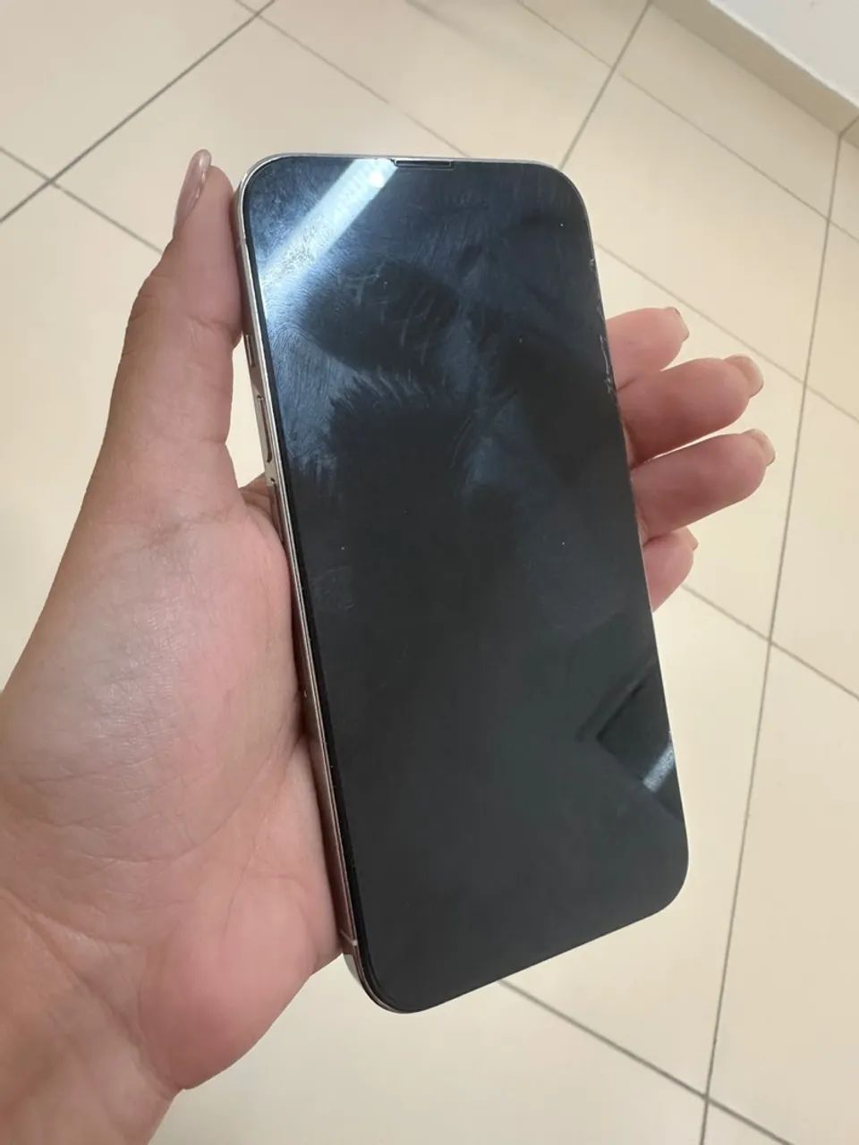 Celular IPhone 13 Pro 256gb - Face ID sem funcionar - Celulares e