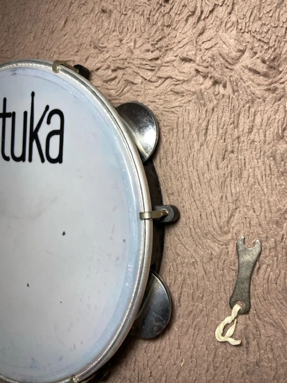 Pandeiro Batuka 4 Platinelas  - Foto 3
