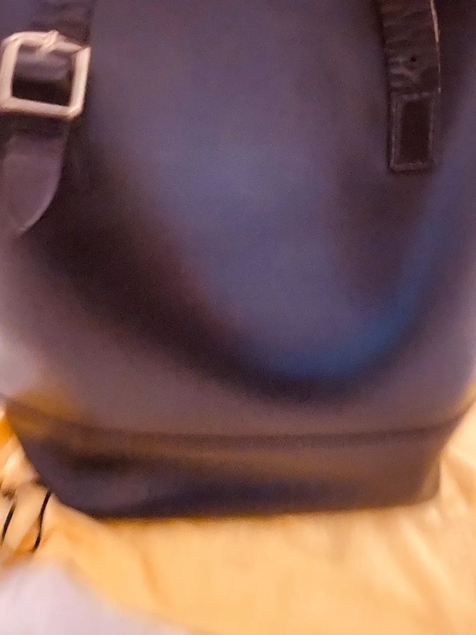  Bolsa Zara em Couro  -Med :30x40 - Foto 4