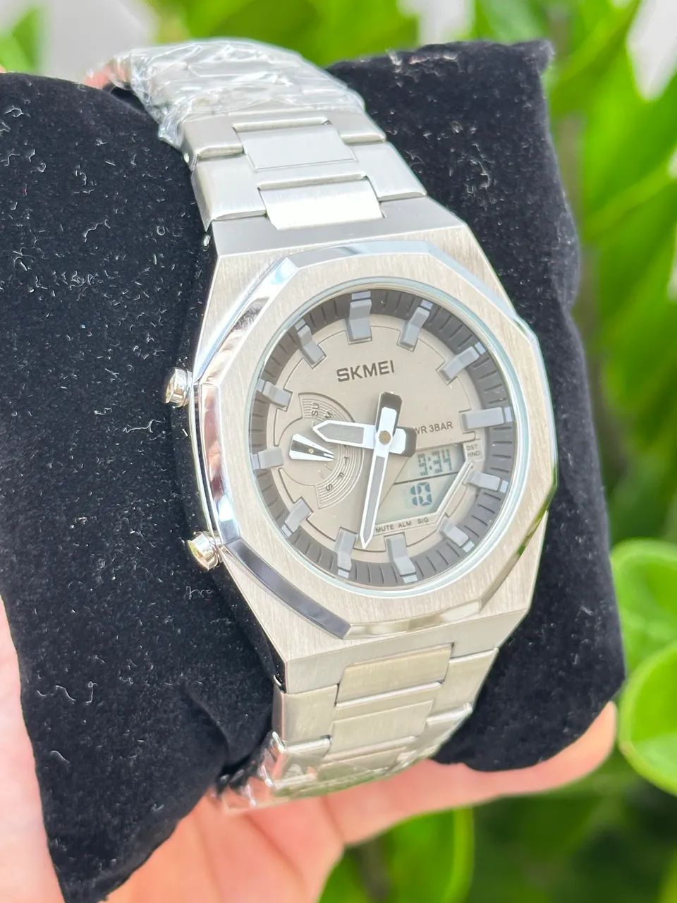 Relógio Skmei aço novo 42mm - Foto 2