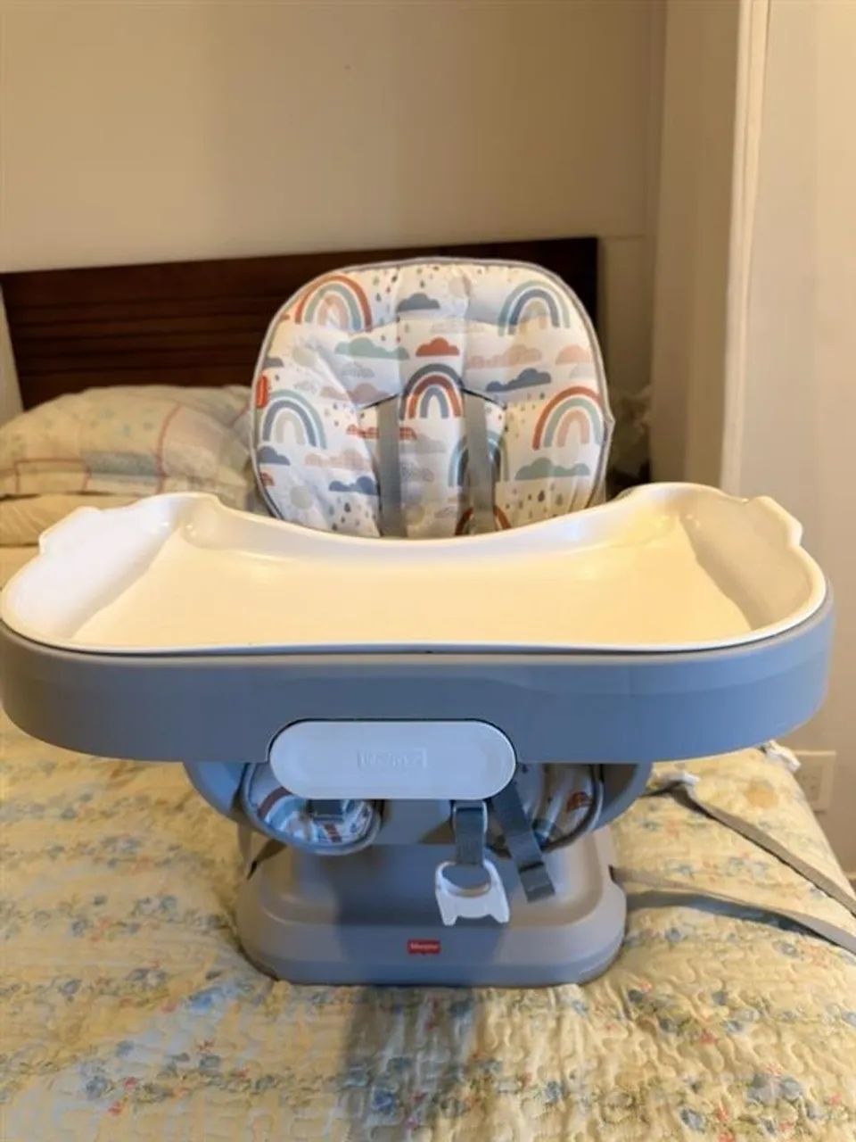 CADEIRINHA DE ALIMENTAÇÃO  - FISHER PRICE - PRATICAMENTE NOVAA!!!  - Foto 4