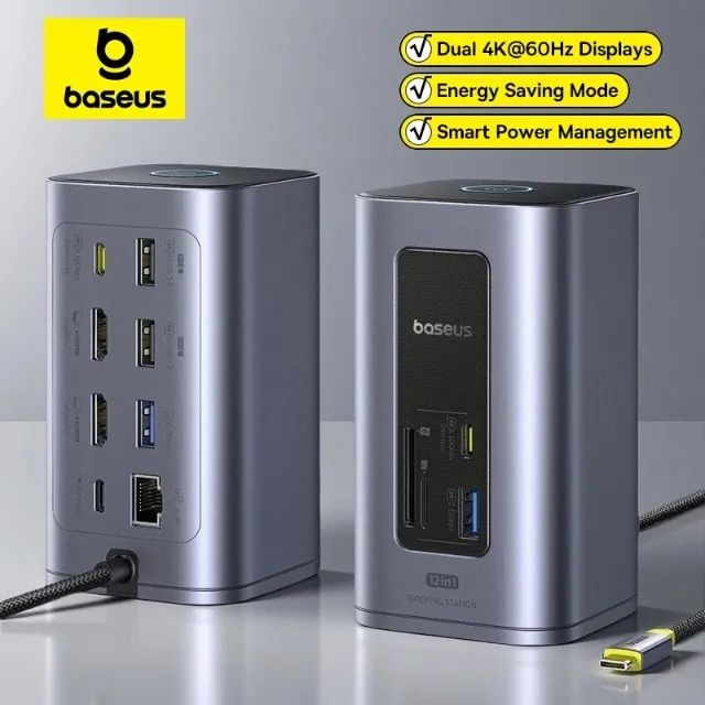 Docking Station Baseus Nomos Nu1 Air Spacemate (12 Em 1)