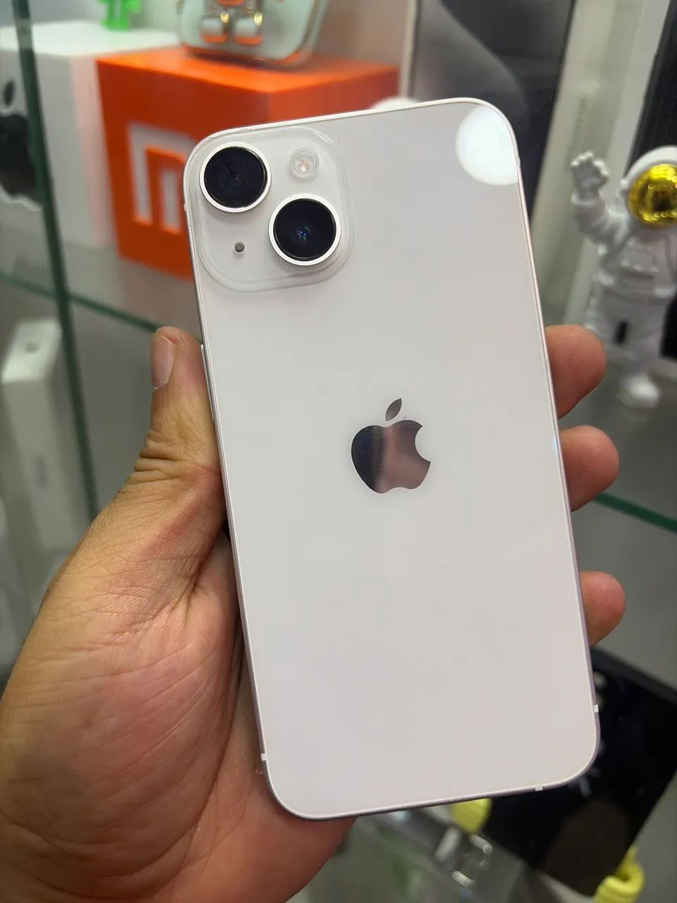 iPhone 14 branco 128 G semi novo  - Foto 5