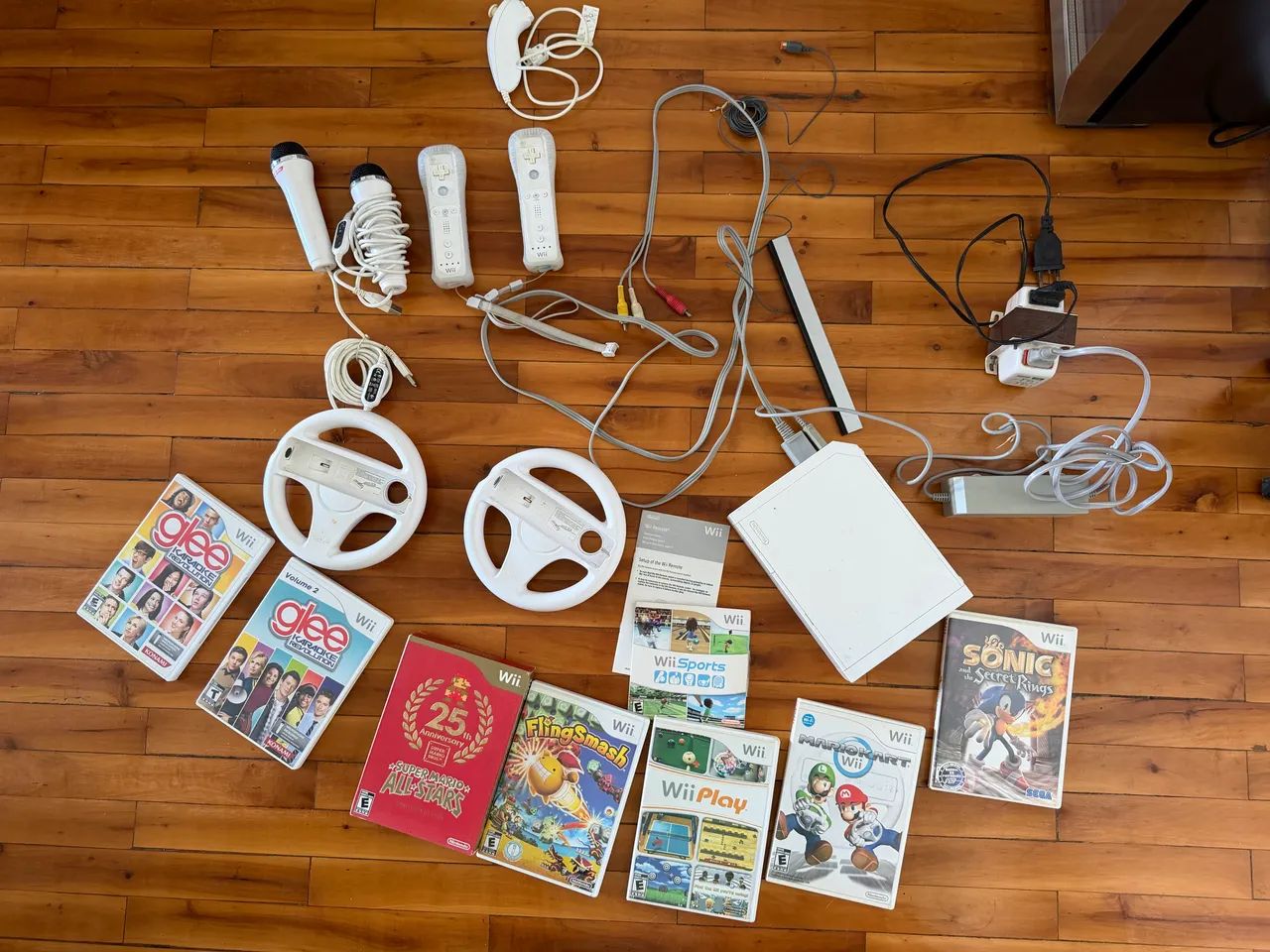Nintendo Wii + 15 Jogos + Acessórios ? Lote Completo - Jogos de