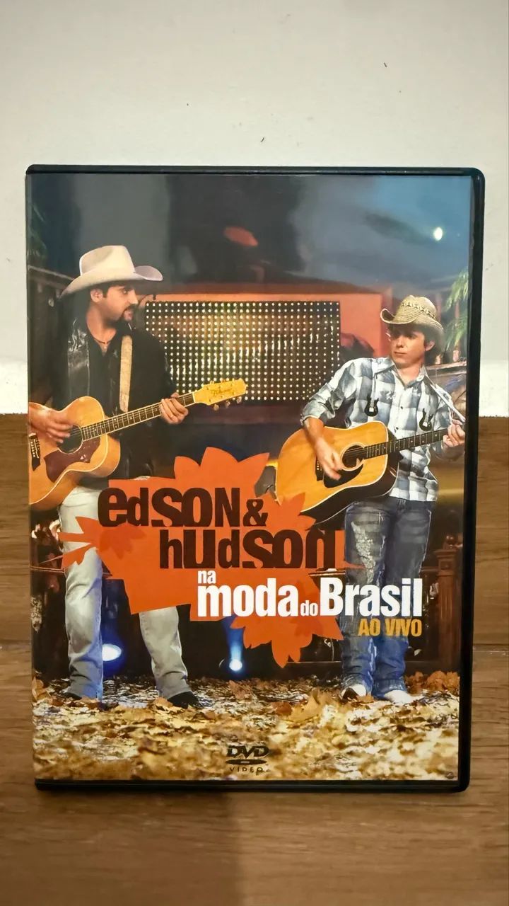 DVD Edson & Hudson - Na Moda do Brasil ao Vivo 