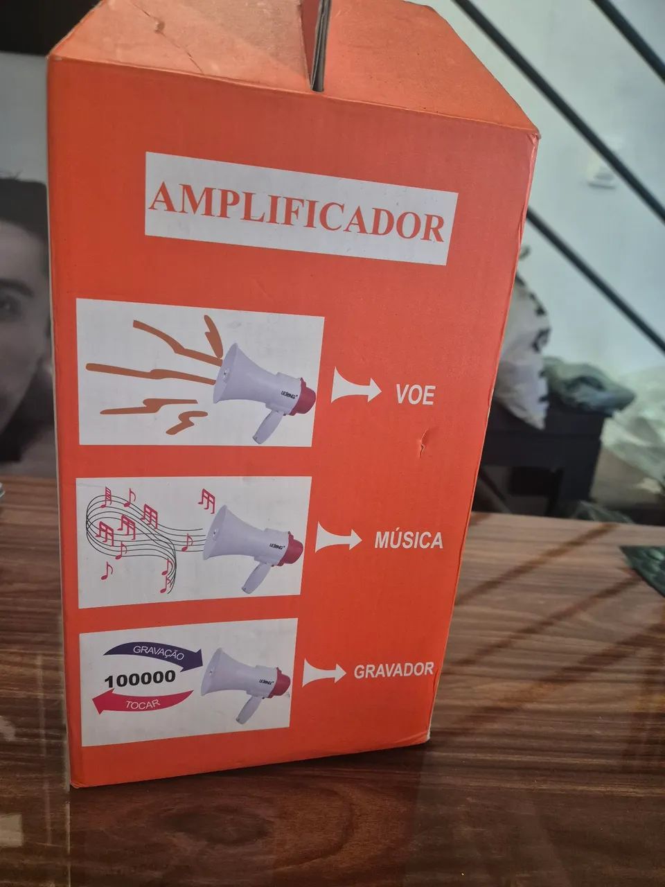 Mega fone com gravador de voz - Foto 2