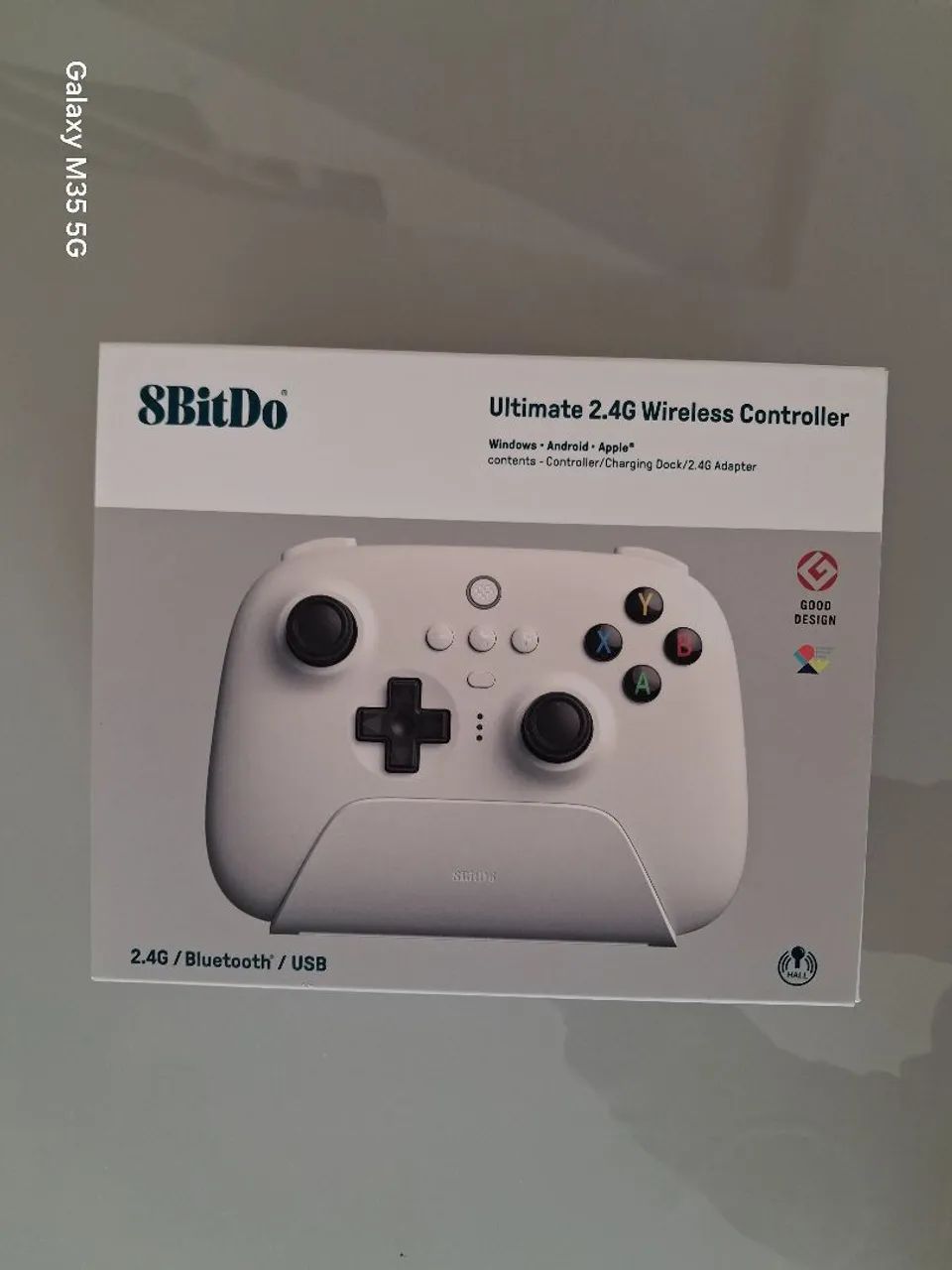 Controle 8bitDo Ultimate Wireless + Dock Original na Caixa
