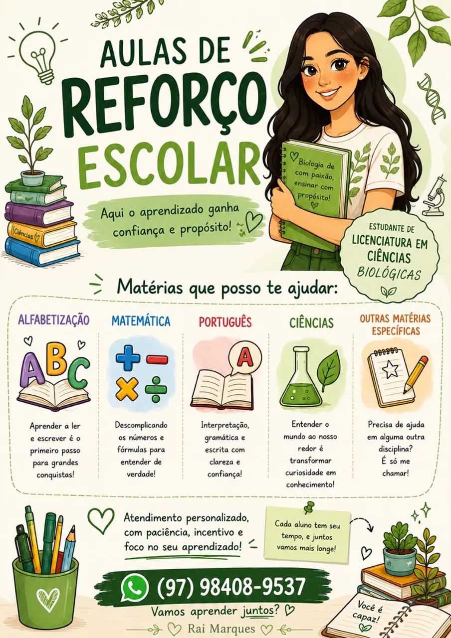 Aulas de Reforço 