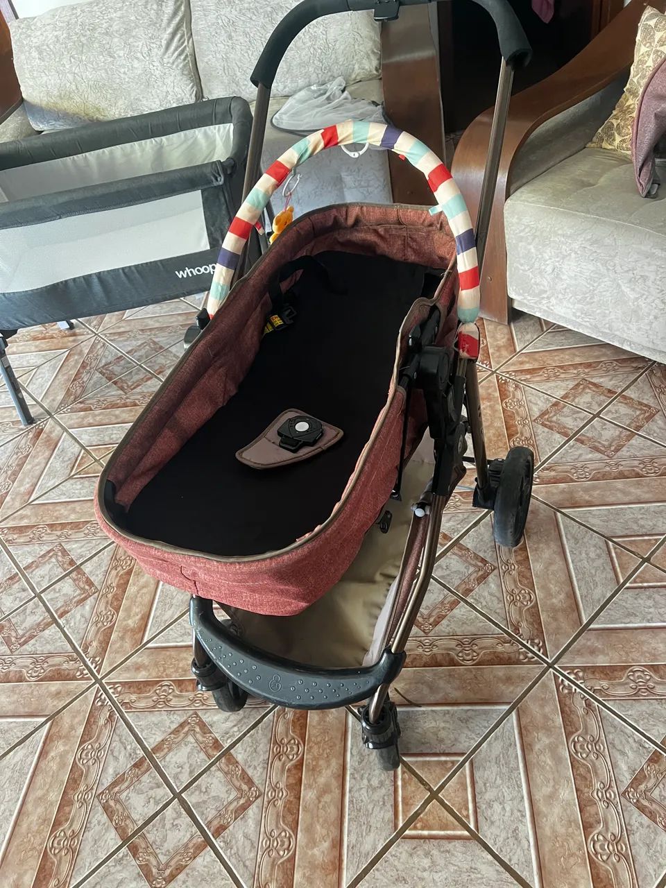 Carrinho de bebê galzerano Moisés 