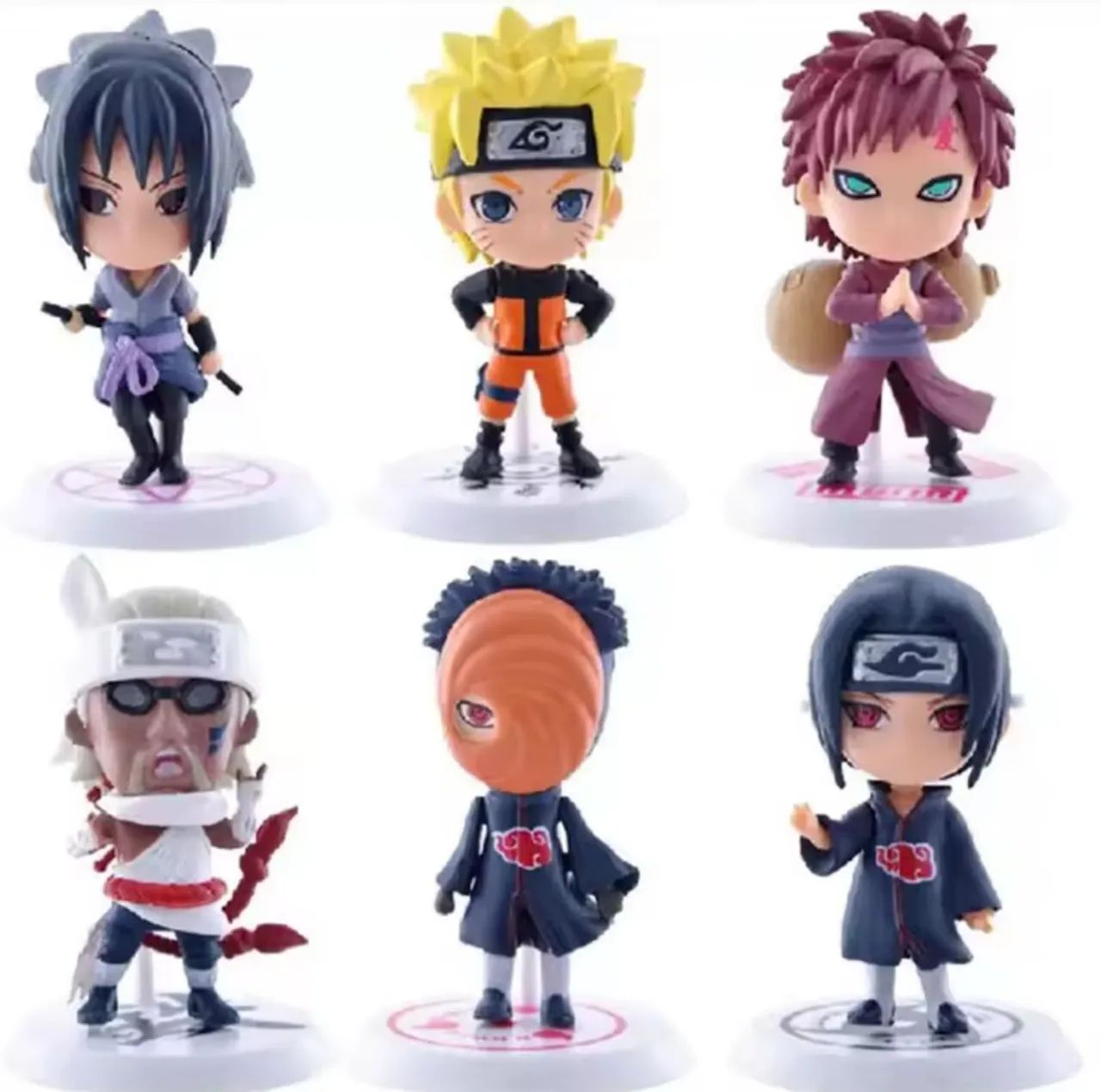 Figure action com base miniaturas, Naruto, demon Slayer, unidade - Foto 3