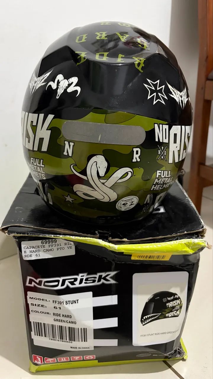 Capacete Norisk tamanho 61  - Foto 4