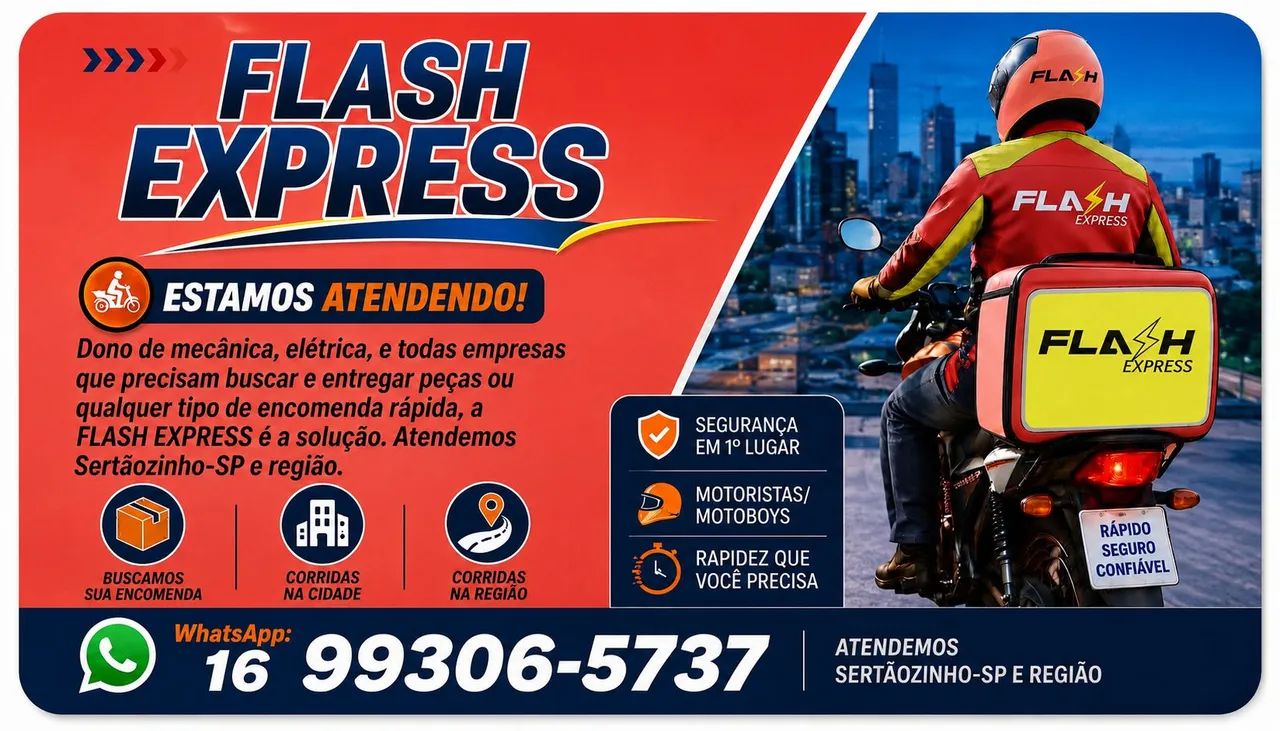 Flash express coletas e entregas