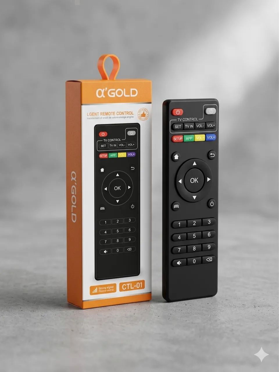 CONTROLE UNIVERSAL TV BOX